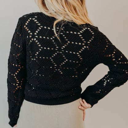 Z Supply | Rosalyn Sweater Cardigan | Black