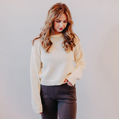 Thread & Supply | Jasmine Sweater | Off White