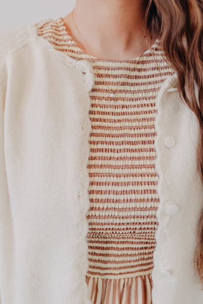 Mod Ref | The Tiffany Cardigan | Cream
