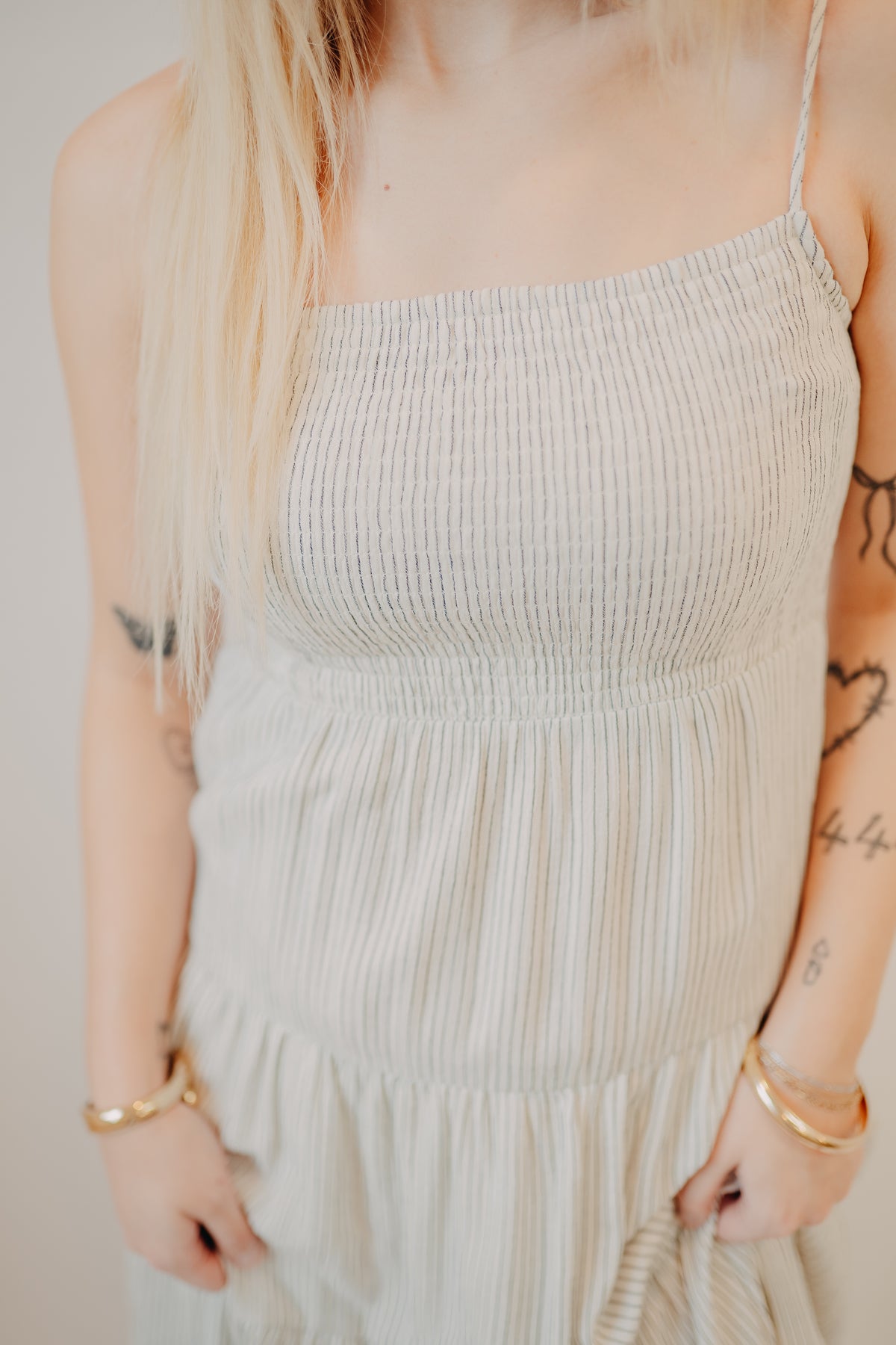 Z Supply | Balos Striped Maxi Dress | Natural