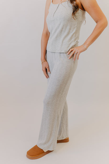 Thread & Supply | Clove Pajama Set of 2 | Heather Grey