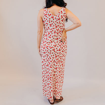 Z Supply | Hana La Rosa Ditsy Maxi Dress | Sea Salt