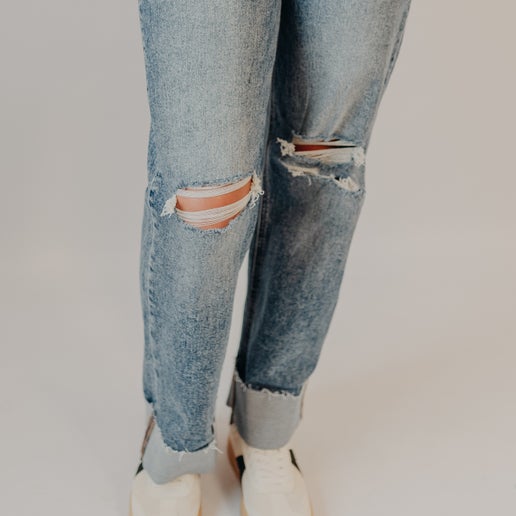 Vervet | Super High Baggy Wide w/Cuff | Rosy