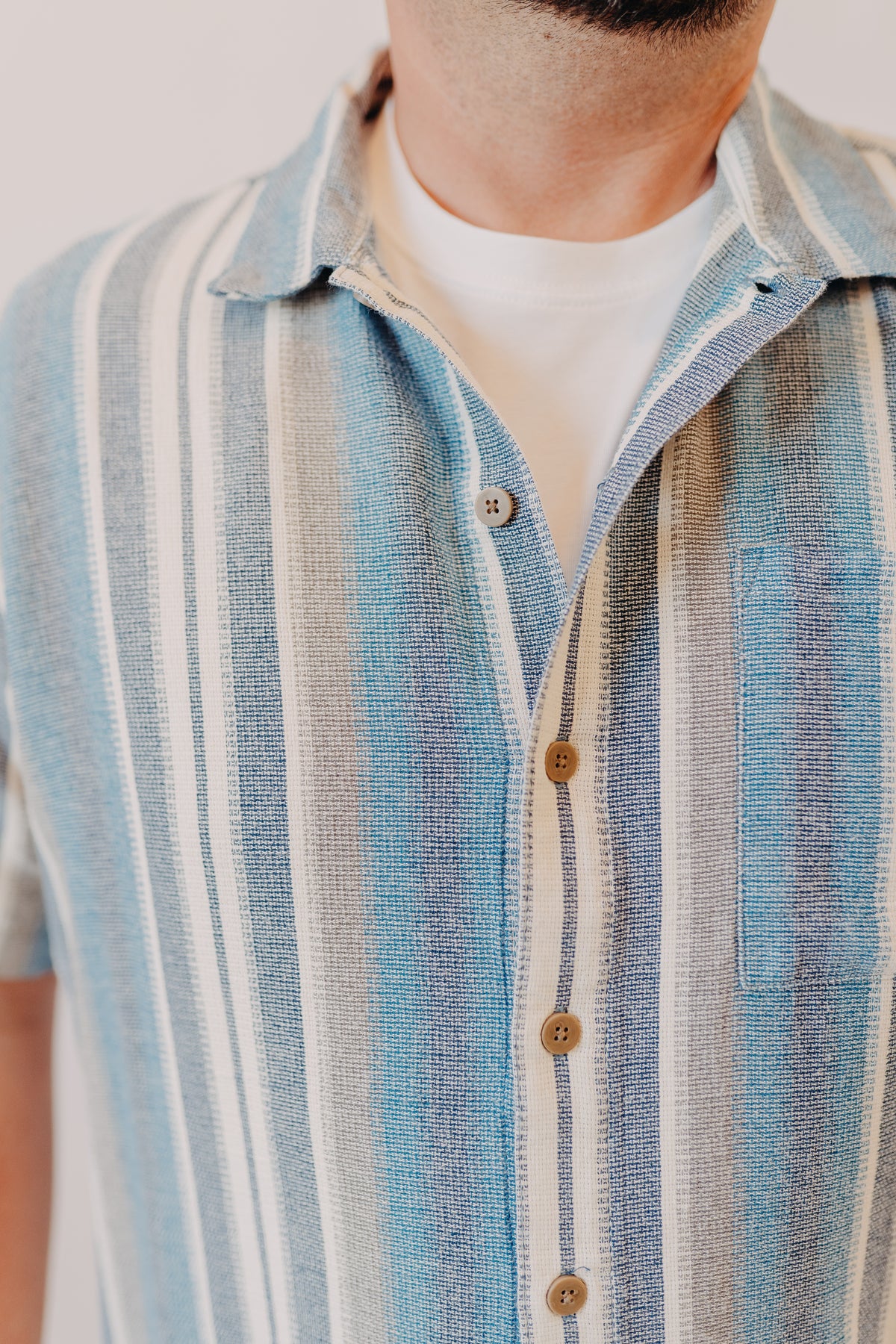 Dkota Grizzly | Wells Textured Striped Top