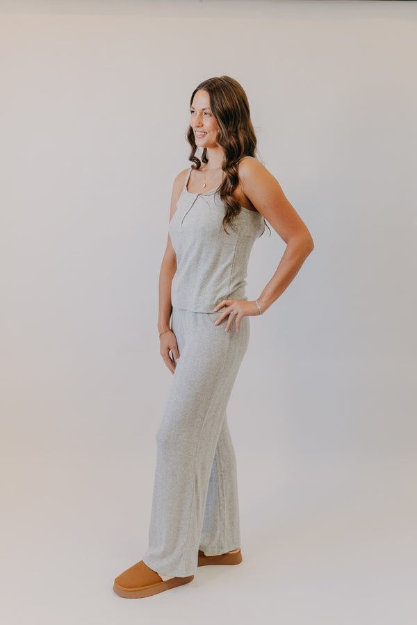 Thread & Supply | Clove Pajama Set of 2 | Heather Grey