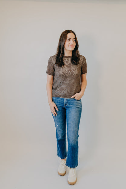 Z Supply | Waverton Short Sleeve Tee | Cocoa Latte