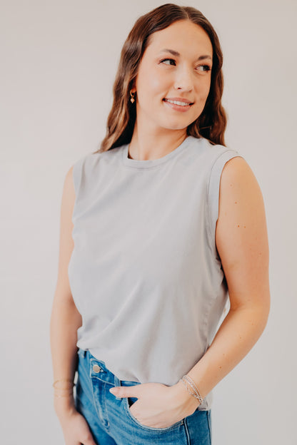 Thread & Supply | Moca Tank | Lilac Grey