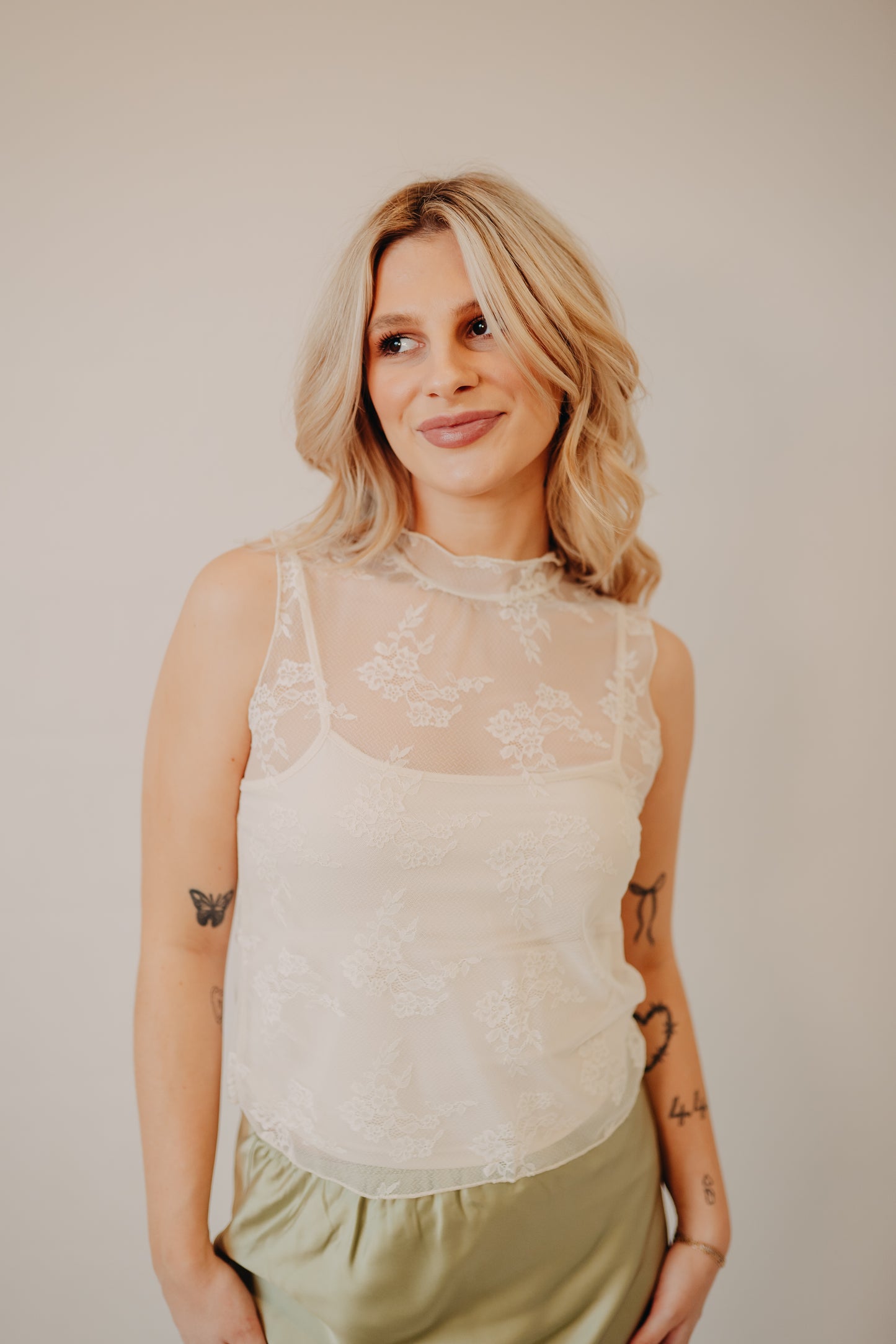 Mod Ref | The Jennifer Top | Cream