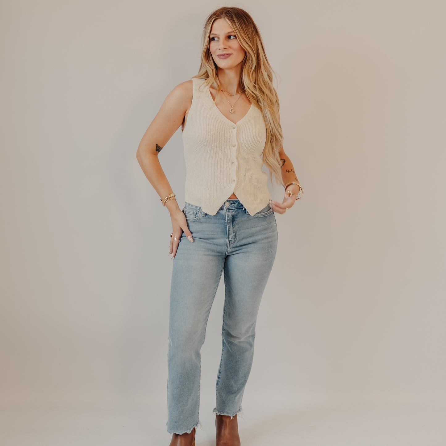 Vervet | High Rise Kick Flare | Stirringly