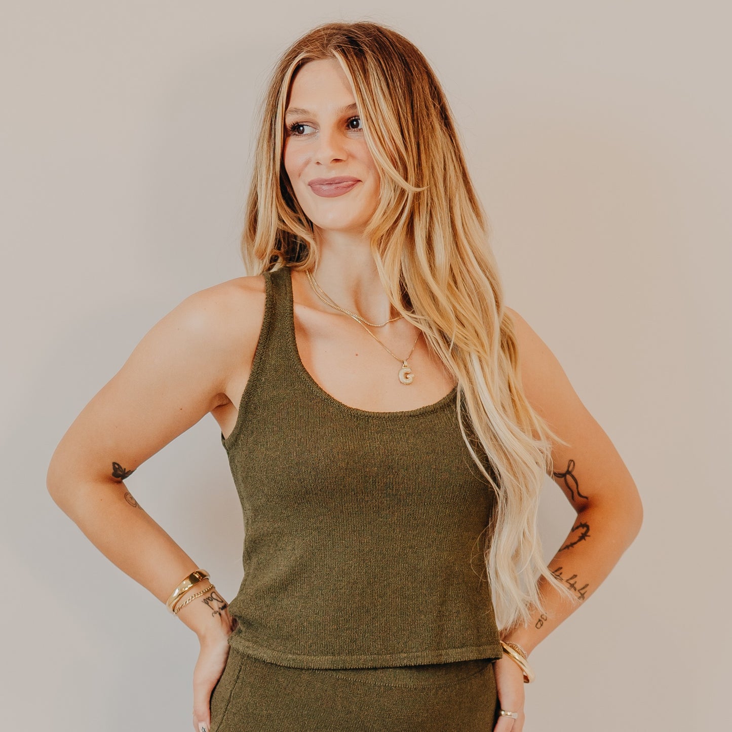 Z Supply | Haven Sweater Knit Tank | Fern