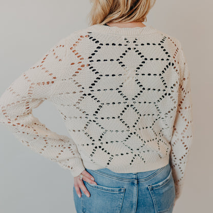 Z Supply | Rosalyn Sweater Cardigan | Crystal