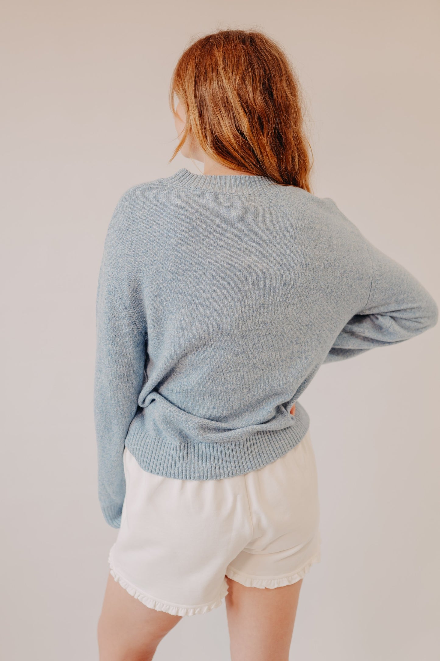 Thread & Supply | Allegiance Sweater | Heather Blue