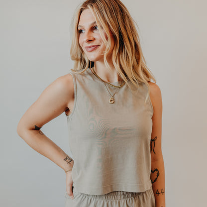 Z Supply | Sloane Jersey Muscle Tank | Retreat