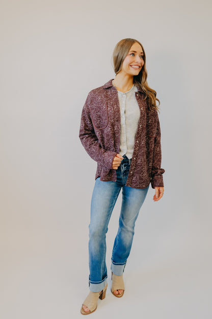 Thread & Supply | Claremont Jacket | Brown Floral