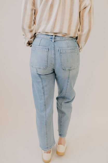 Vervet | High Rise Barrel Waist Tie | Inspirational