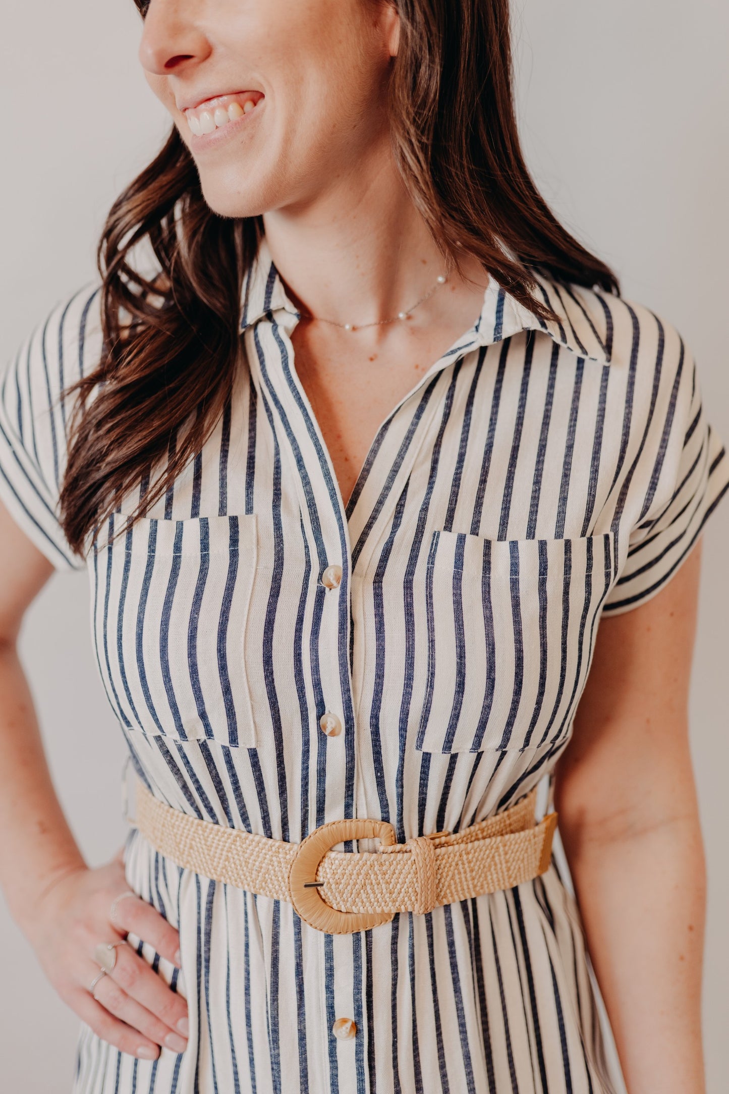 Blu Pepper | Navy Dress | Navy