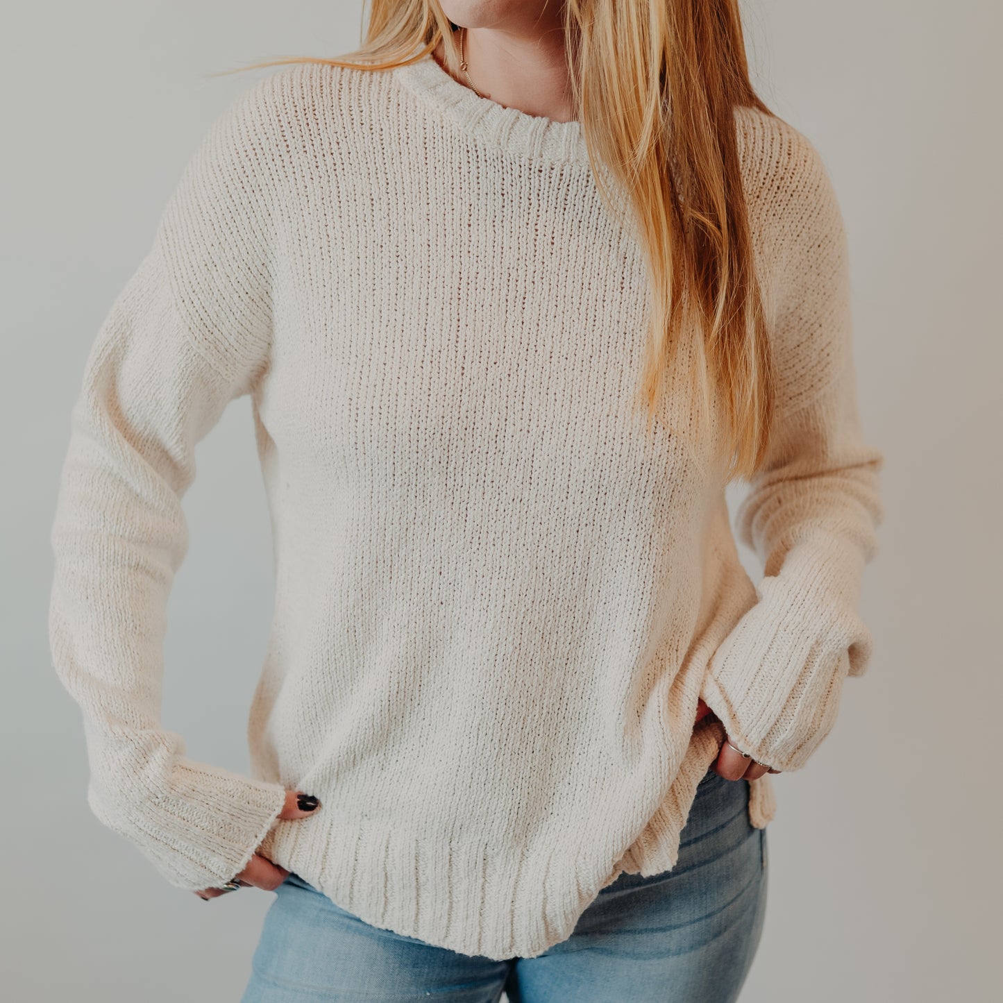 Z Supply | Beck Textured Sweater | Crystal