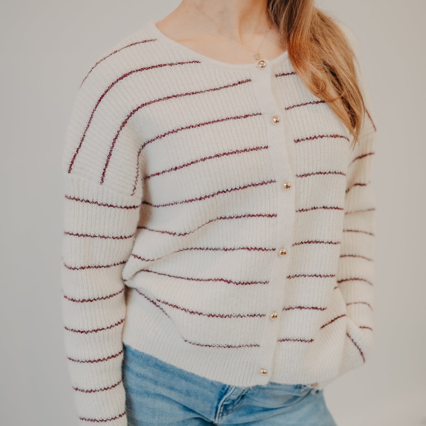 By Together | Bellevue Cardigan Top | Cream