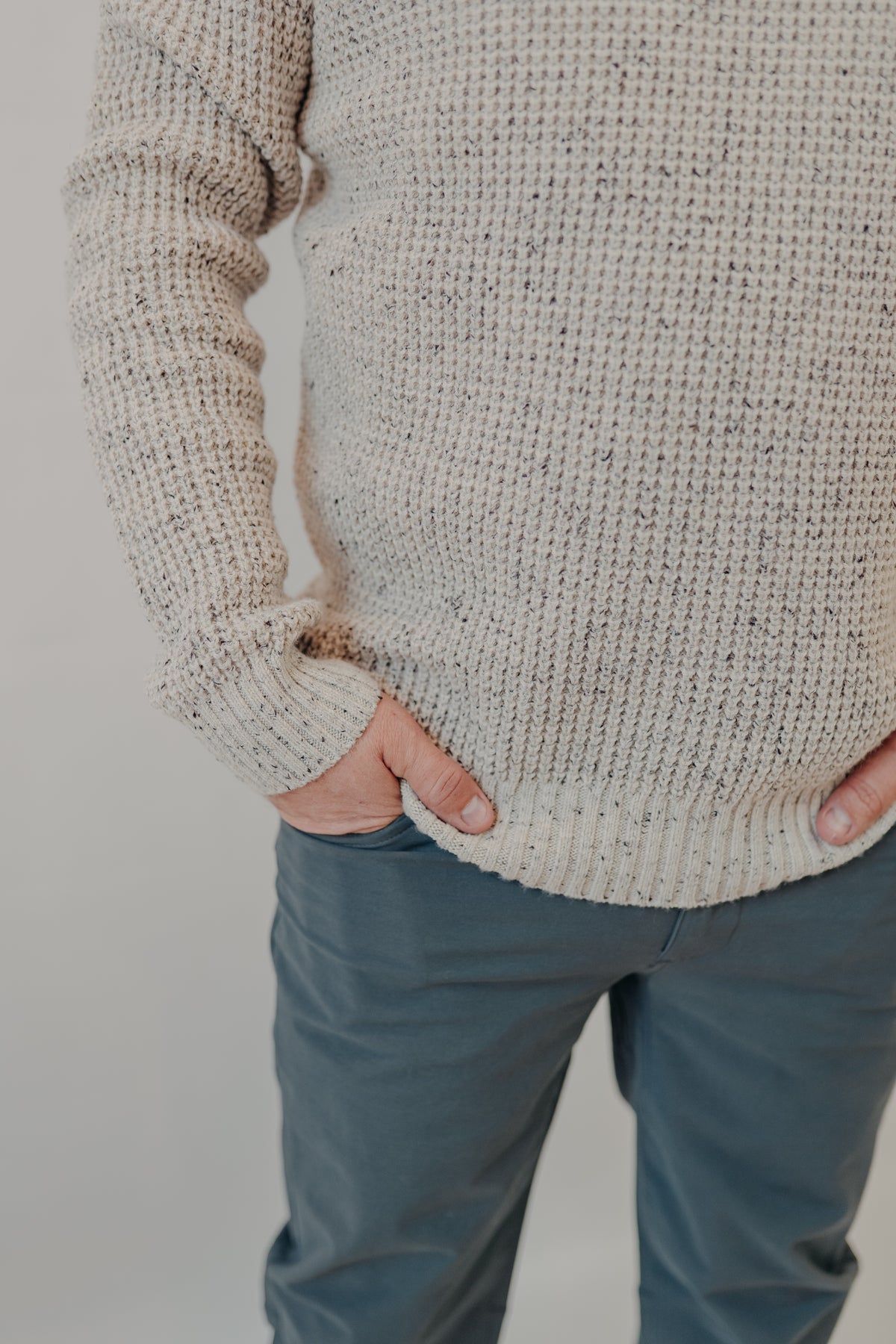 The Normal Brand | Seawool Nep Crew | Cream