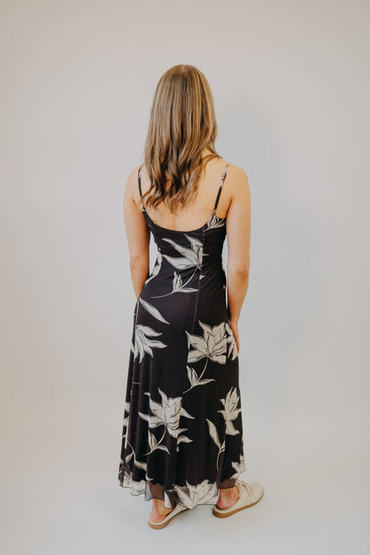 Z Supply | Charisma Floral Midi Dress | Dark Chocolate