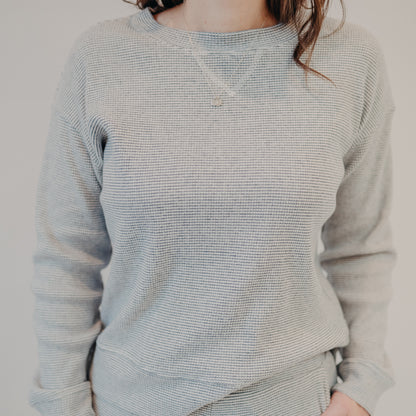 Thread & Supply | Blaine Top | Cloud Charcoal