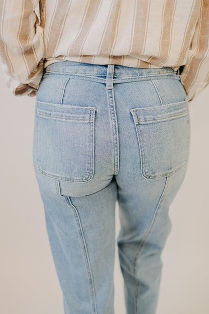 Vervet | High Rise Barrel Waist Tie | Inspirational