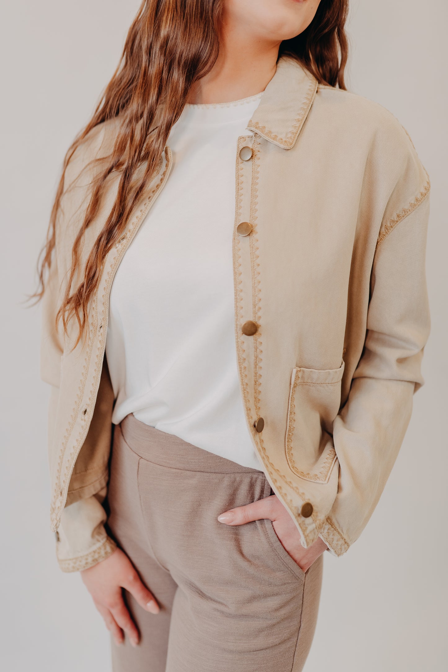 Thread & Supply | Justice Jacket | Warm Sand