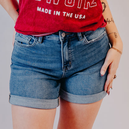 Vervet | Super High Rise Shorts | Aspire