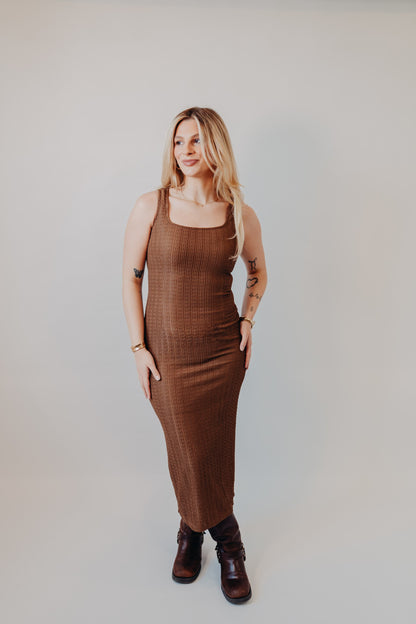 Mod Ref | The Evelyn Dress | Brown