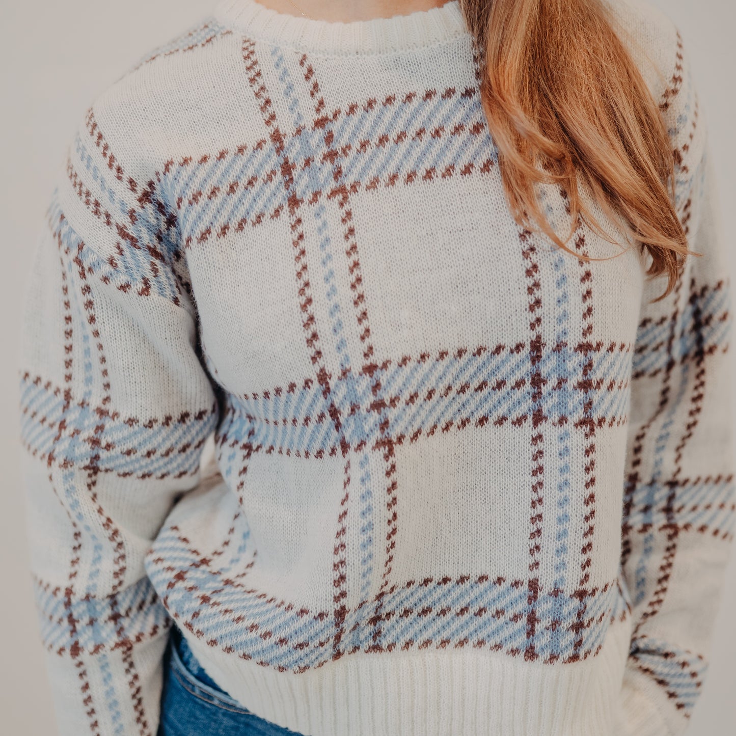 Z Supply | Junction Plaid Sweater | Natural