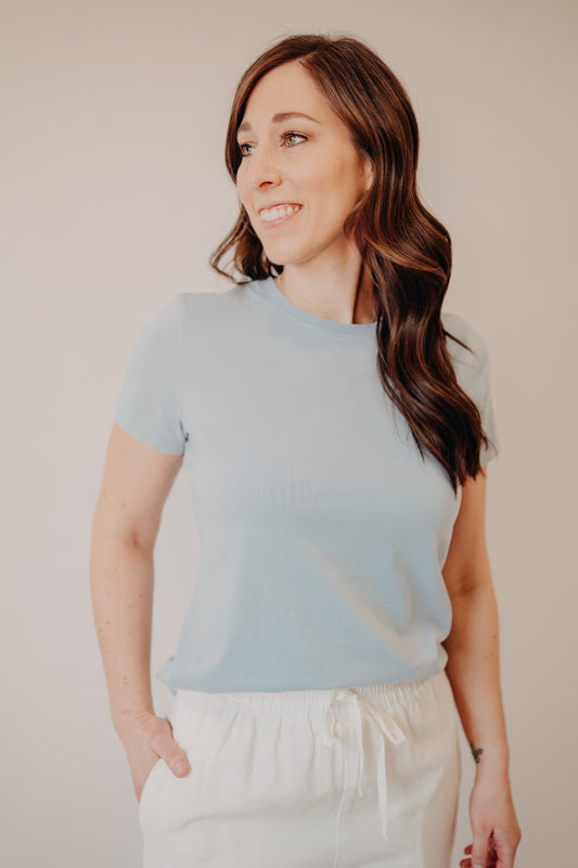 Thread & Supply | Asher Tee | Powder Blue