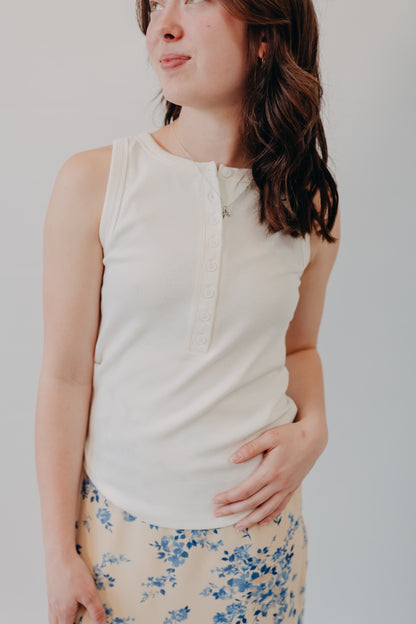 Thread & Supply | Elowen Tank | Ivory