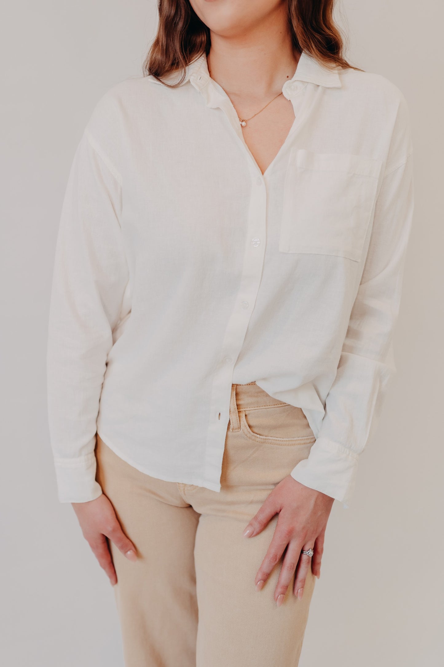 Z Supply | Alfie Button Up Shirt | White