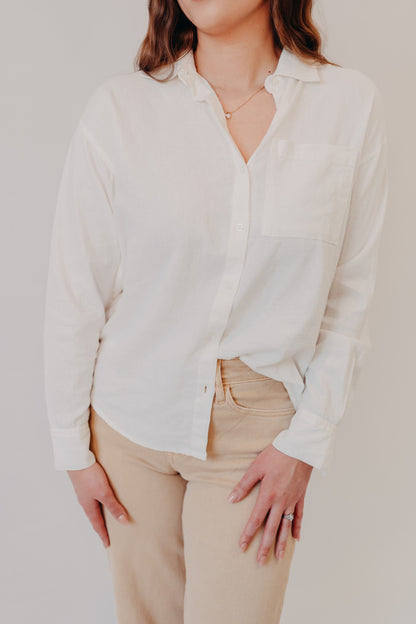 Z Supply | Alfie Button Up Shirt | White