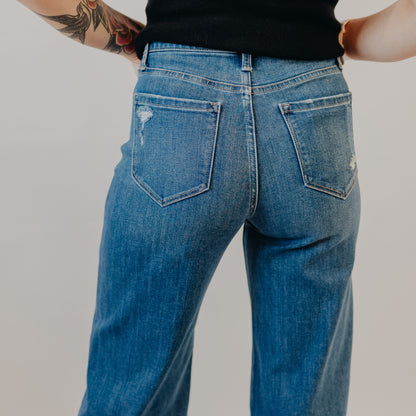 Vervet | High Rise A Line Wide Cuff | Upstate