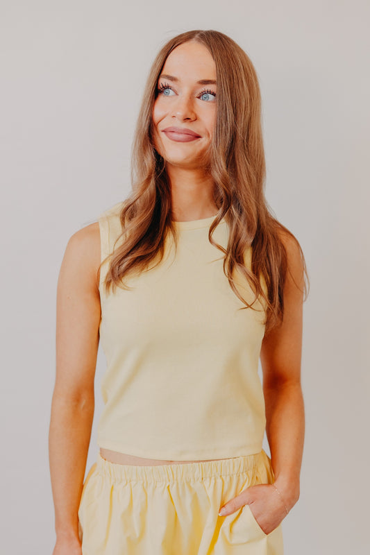Wishlist | Knit Tank | Banana