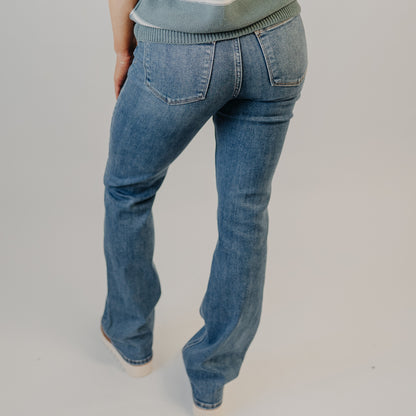 Vervet | High Rise Stretch Slim Boot Cut | Walking On Sunshine