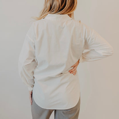 Z Supply | Elevated Poplin Shirt | White