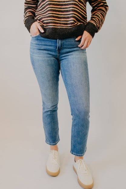 Vervet | Mid Rise Slim Straight | Zestful Symphony