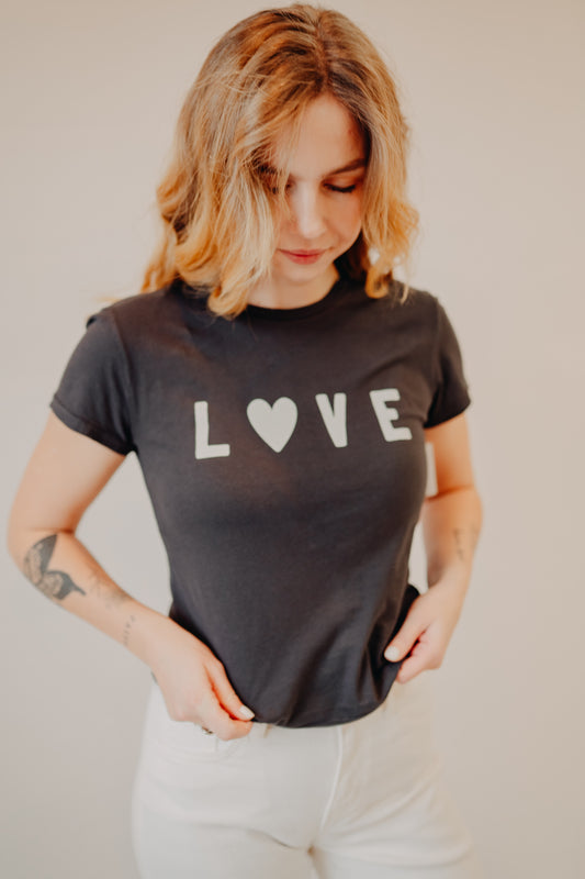 Z Supply | Adore Tourist Tee | Black Sand