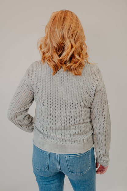 Thread & Supply | Joan Sweater | Heather Grey