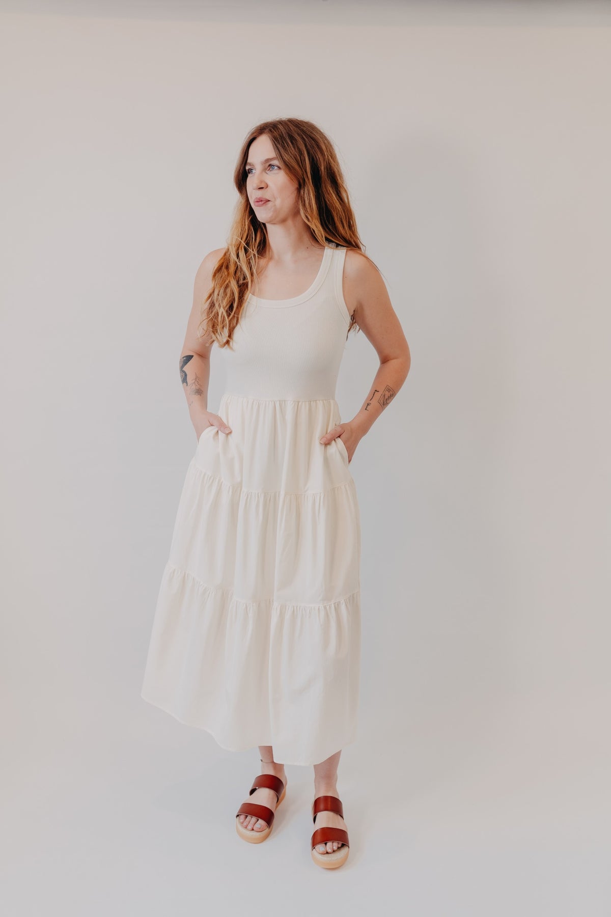 Thread & Supply | Solenne Dress | Ivory