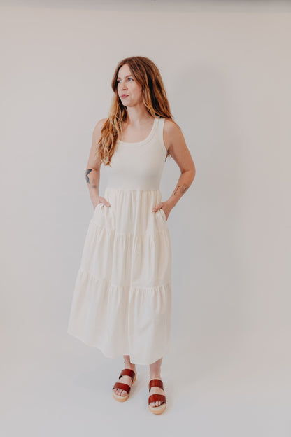 Thread & Supply | Solenne Dress | Ivory