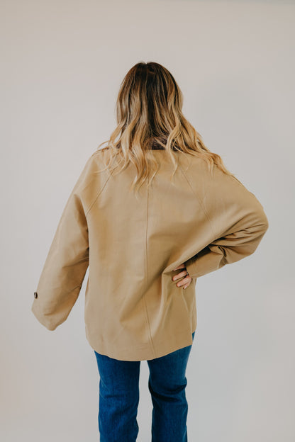 By Together | Winslet Jacket Woven | Khaki Brown