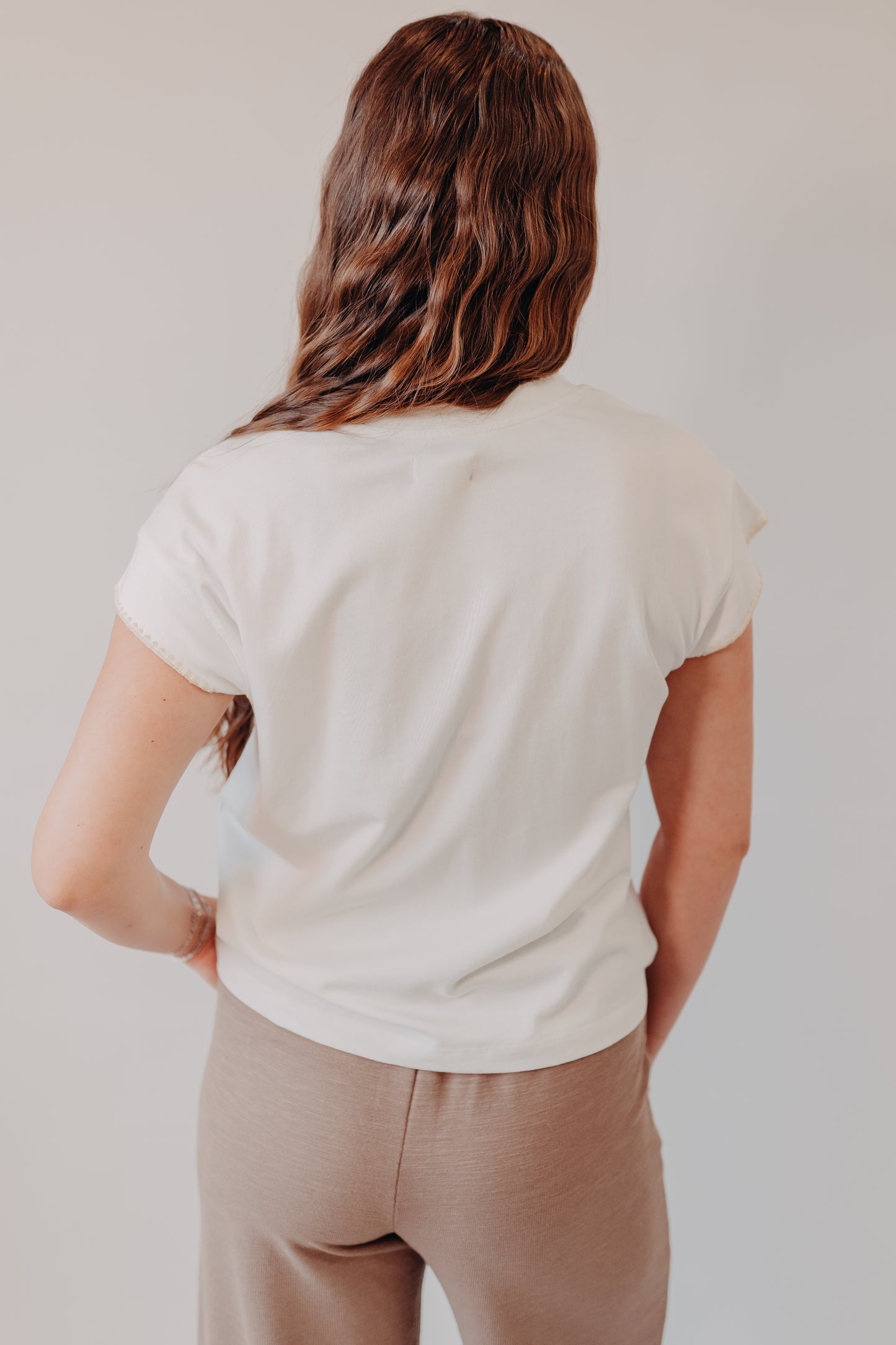 Thread & Supply | Indra Top | Ivory Cream