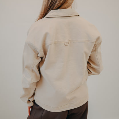 Thread & Supply | Sophia Jacket | Washed Taupe