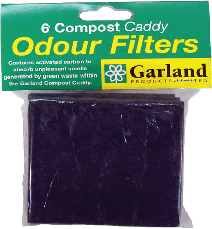 Jumbo Compost Caddy w/Repl Filters and Biodegradable Bags