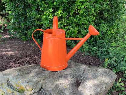 1.2 gal Orange Metal Watering Can/Memory Foam Kneel Cushion