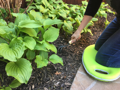 1.2 gal Green Metal Watering Can/Memory Foam Kneel Cushion