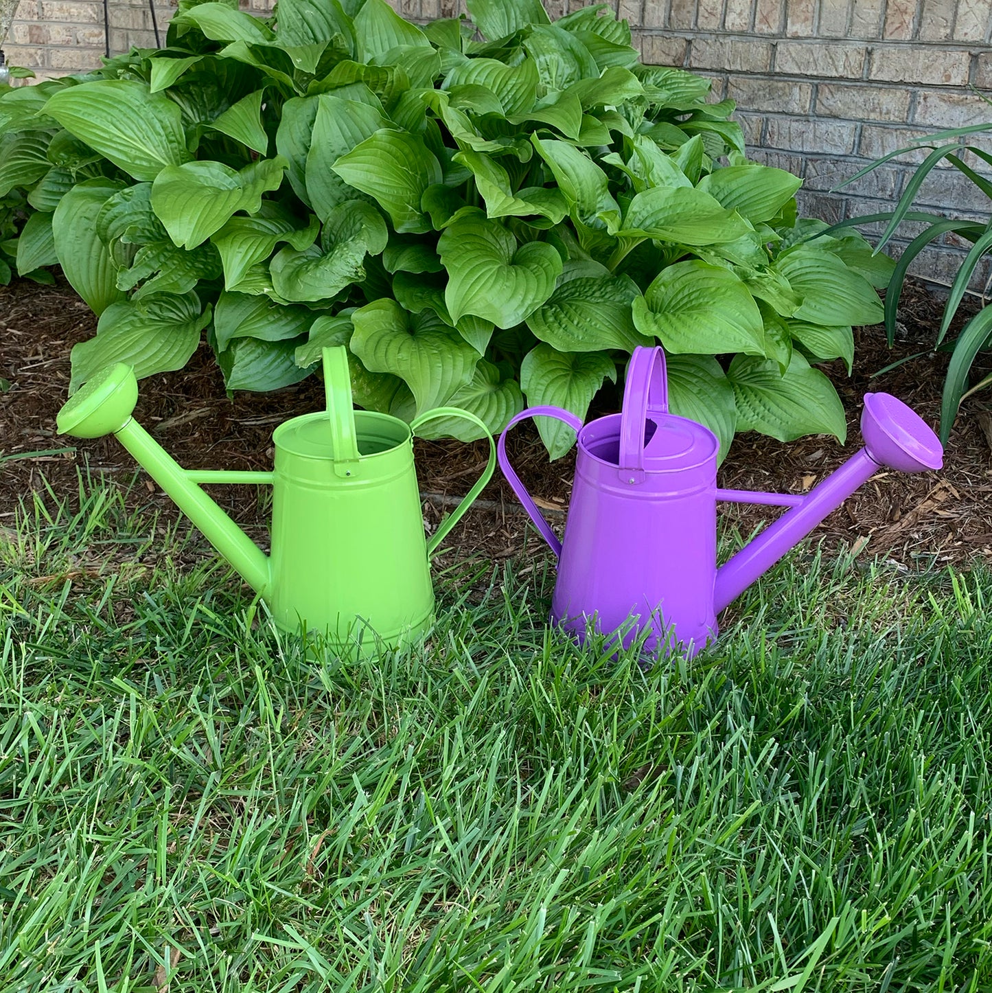 1.2 gal Violet Metal Watering Can
